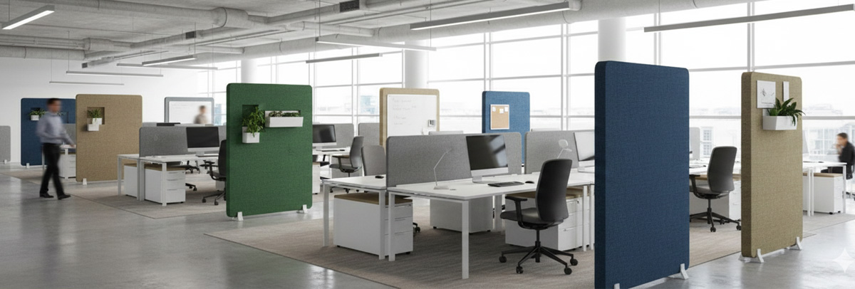 Divisori fonoassorbenti 