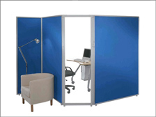 Pannelli divisori autoportanti