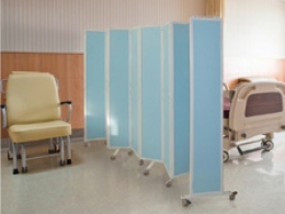 Separè autostabile CLIPPER ROLLER 30 - cm 222x140h (7 elementi)