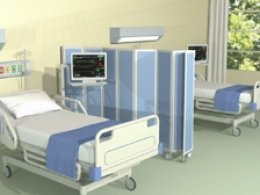 Separè a parete CLIPPER ROLLER LIGHT 30 PLUS - cm 249x140h (8+1 elementi) 