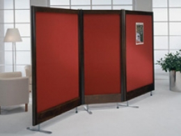 Pannello divisorio XILOX "finestrato feltro" - cm120x180h 