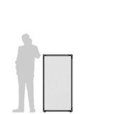 Pannello divisorio CLIPPER "laminato" - cm 65x130h - Pannello divisorio CLIPPER 