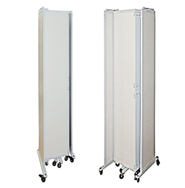 Posizione di chiusura del separè