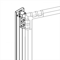 Separè a parete CLIPPER ROLLER LIGHT 30  - cm 184x140h (6 elementi)