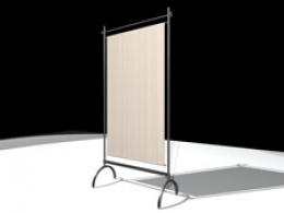 Pannello divisorio ARTE'  "struttura" - cm 130x182h