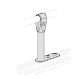 Torretta di collegamento - cm 15h asimmetrica - Torretta di collegamento - cm 15h asimmetrica