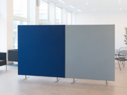 Pannello divisorio TXT di prosecuzione con 1 base dritta - cm 160x180h