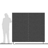 Pannello divisorio TXT di prosecuzione con 1 base dritta - cm 200x180h - Pannello divisorio TXT di prosecuzione con 1 base dritta - cm 200x180h