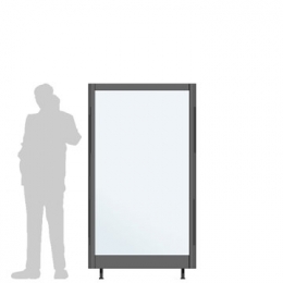 Pannello divisorio XILOX "vetroplastico" - cm 100x180h