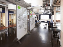 Lavagna MACROSMART "bianca" - cm 131x200h 